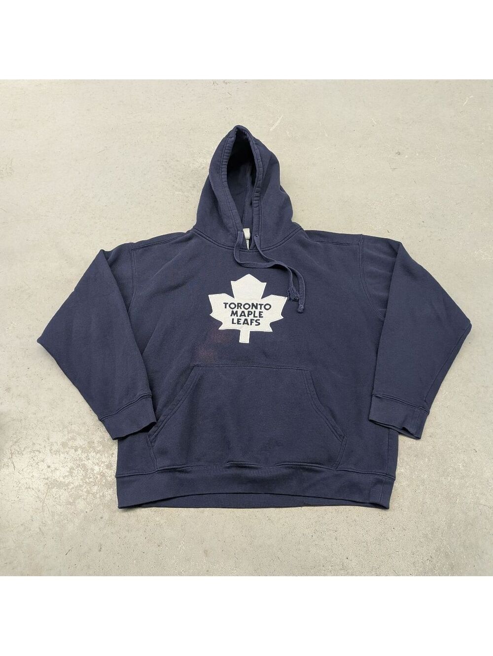 Y2K Vintage Toronto Maple Leafs NHL Navy Blue Hoodie